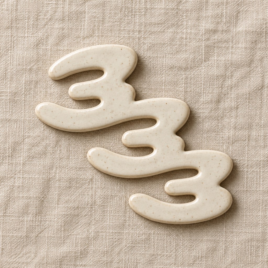 333 logo as ceramic