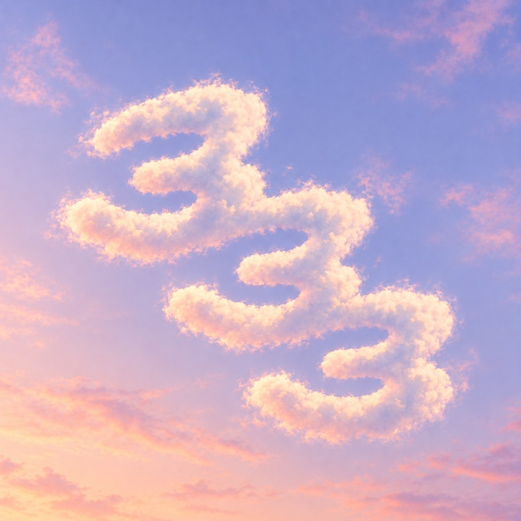 333 cloud at dawn